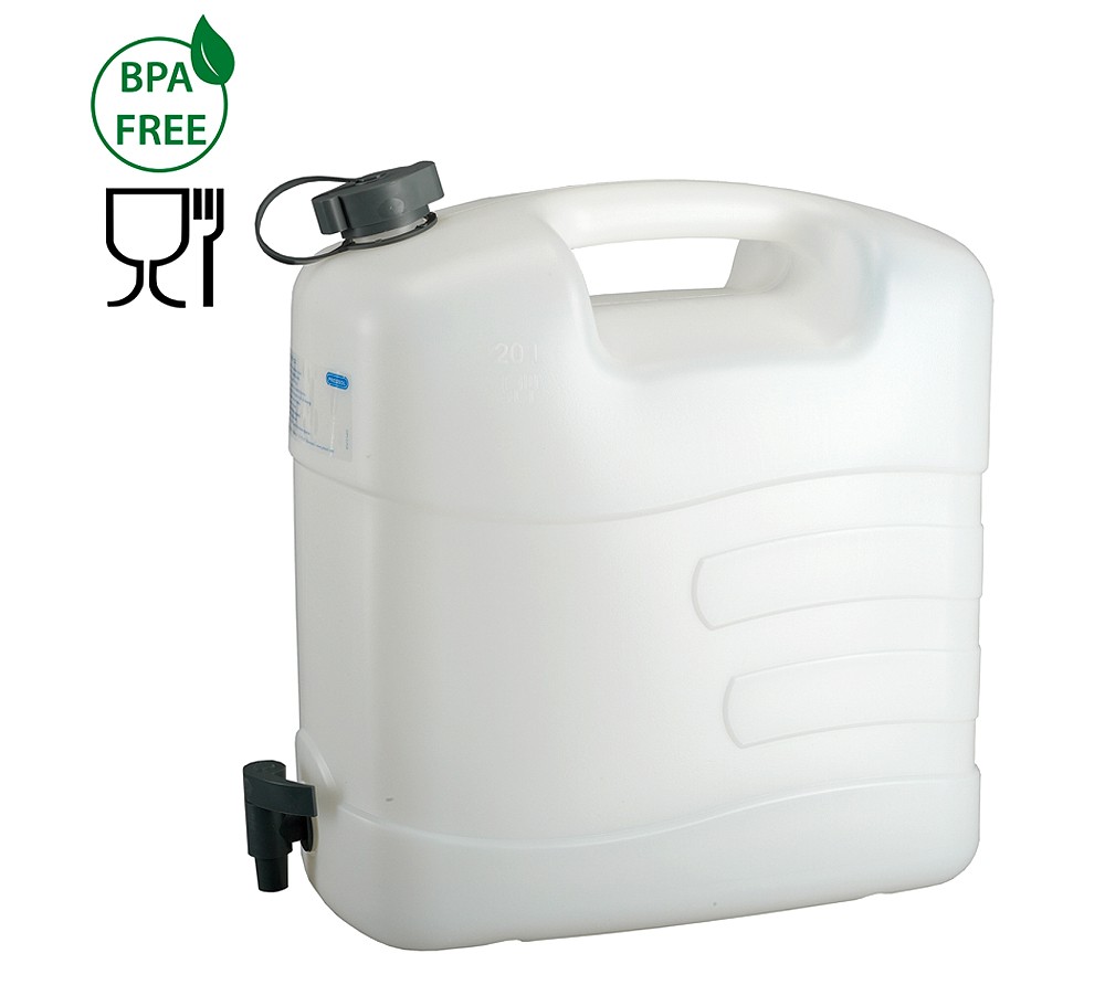 แกลลอนน้ำ PRESSOL ขนาด 20 ลิตร พร้อมก๊อก HDPE Food Grade 