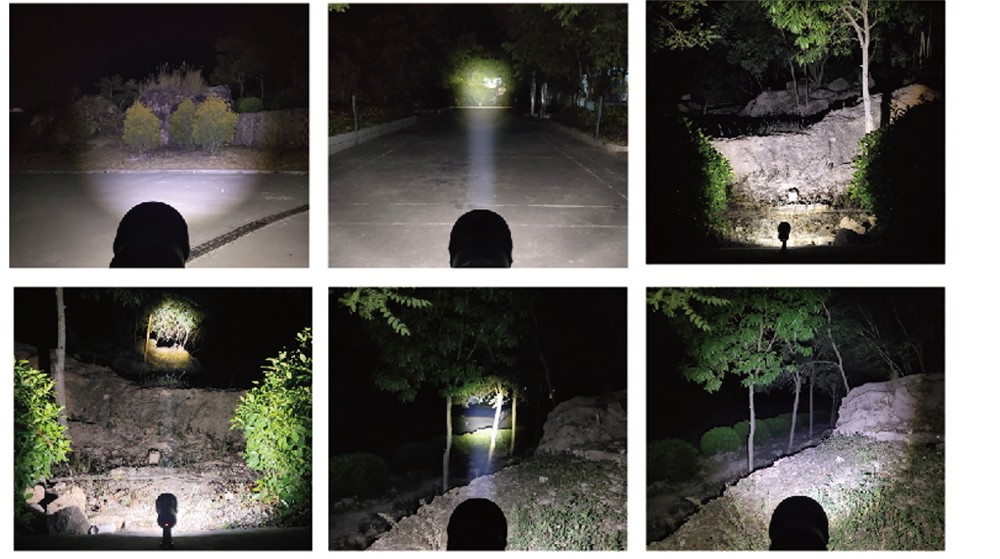 ไฟฉายสปอร์ตไลท์ LED BENEX ET 0815 ปรับไฟได้ 4 ระดับ