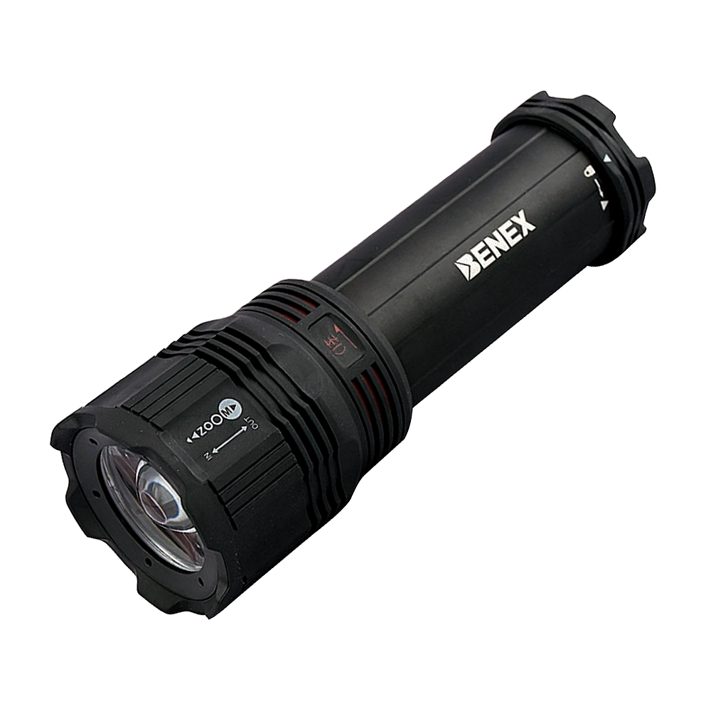 ไฟฉาย LED BENEX Zoom Smart สีดำ