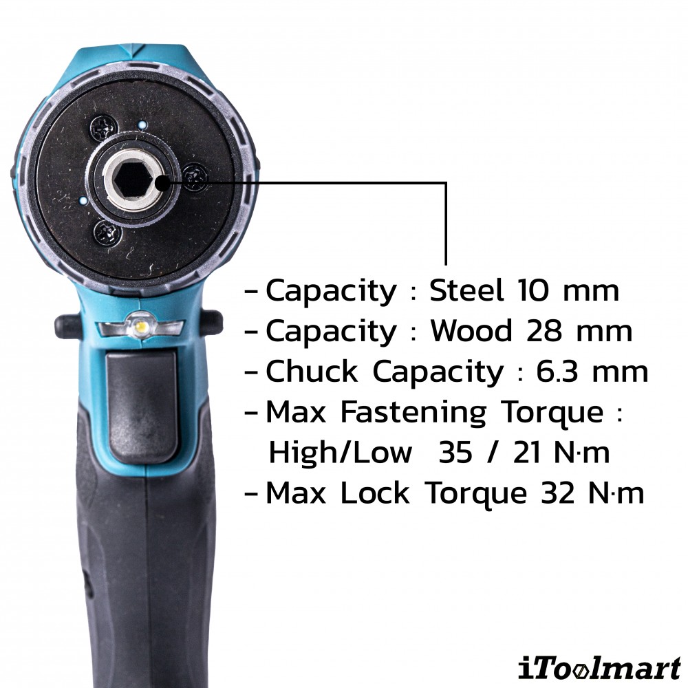 ไขควงคลัชไร้สาย MAKITA DF032Z 12V   BL MOTOR  ตัวเปล่า