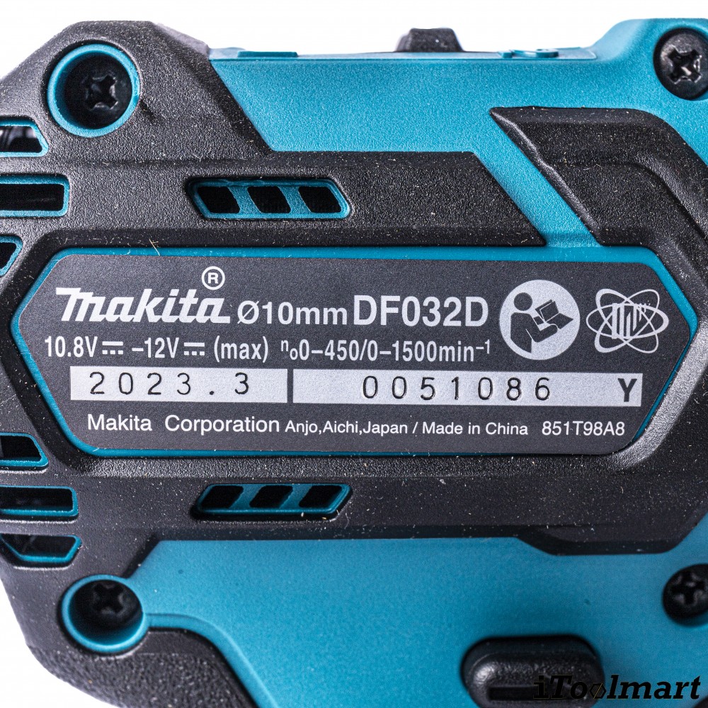 ไขควงคลัชไร้สาย MAKITA DF032Z 12V   BL MOTOR  ตัวเปล่า