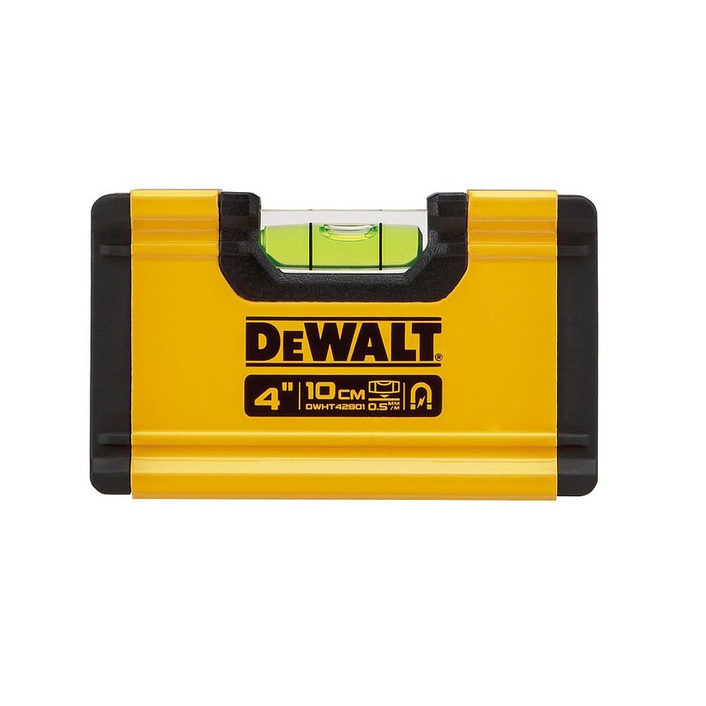 ระดับน้ำแบบพกกระเป๋า DEWALT DWHT42801 Box Beam ขนาด 4 นิ้ว มีแม่เหล็ก
