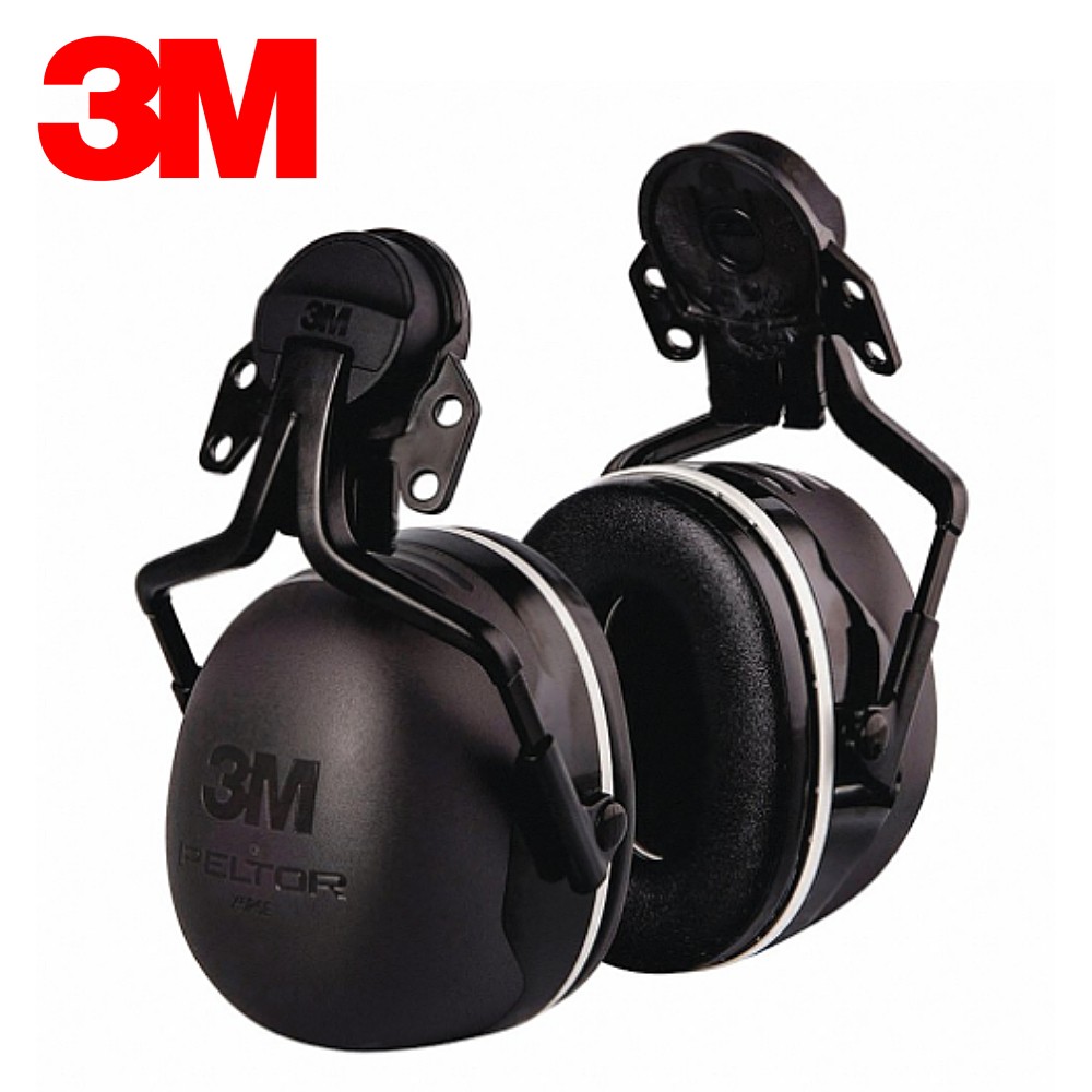 ที่ครอบหูลดเสียง แบบติดหมวกนิรภัย 3M X5P5E PELTOR™ Earmuffs ค่าการลดเสียง 31 เดซิเบล