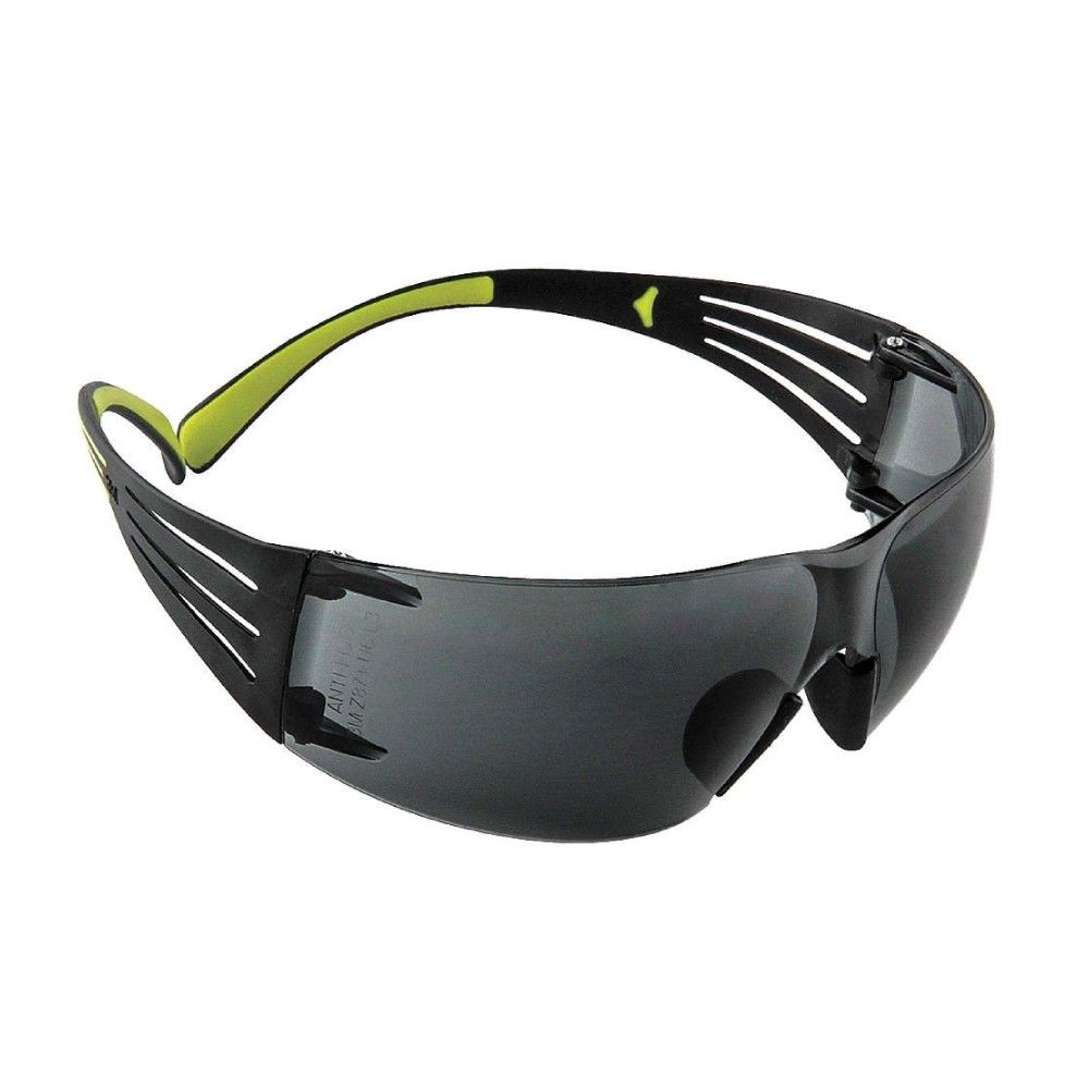 แว่นตานิรภัย 3M SF402AF SecureFit™ เลนส์เทา (แพ็คพลาสติก)