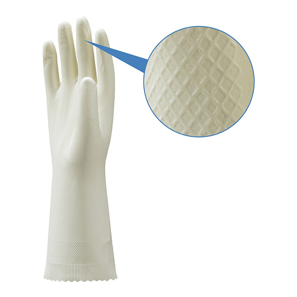 ถุงมือไนไตรล์ SHOWA GLOVES NO135-M10P แบบบาง สีขาว ไซส์ M (10 ชิ้น)