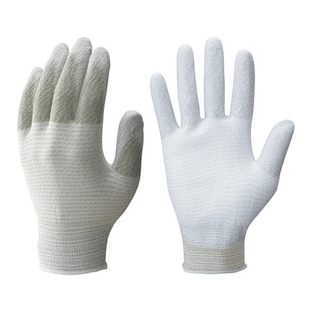 ถุงมือ ป้องกันไฟฟ้าสถิต SHOWA GLOVES A0170 Palm Coat Antistatic Line Palm Gloves ไซส์ S