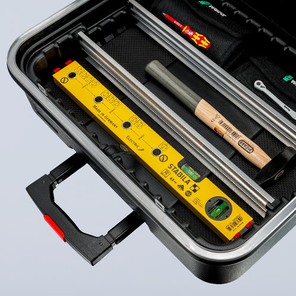 ชุดเครื่องมือช่างไฟฟ้า KNIPEX 00 21 41 Tool Case BIG Twin Move Electric 63 ชิ้น