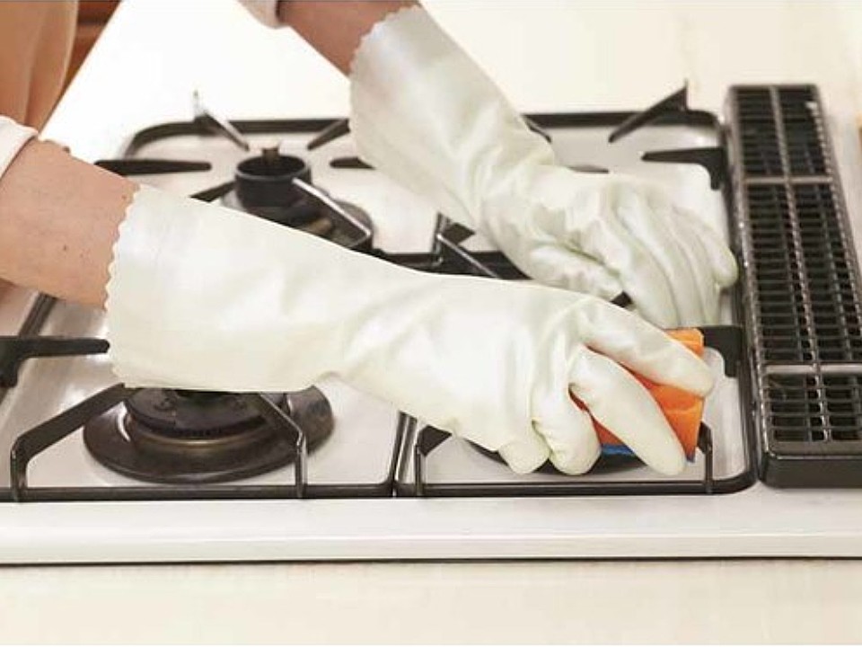 ถุงมือไนไตรล์ SHOWA GLOVES NHDS Nice Hand Smooth Touch สีเขียวมุก Size L