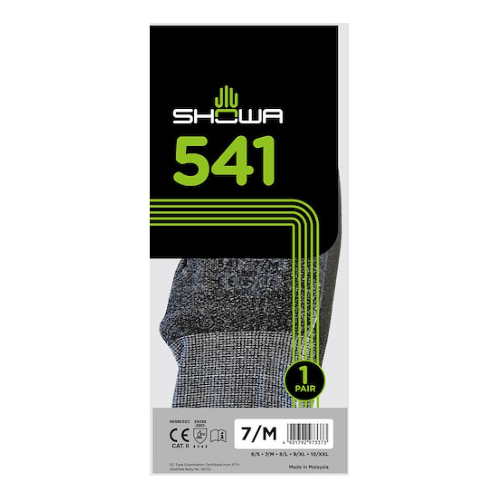 ถุงมือกันบาด ถุงมือยูรีเทน SHOWA GLOVES NO541 Chemister Palm Level 3 ไซส์ M