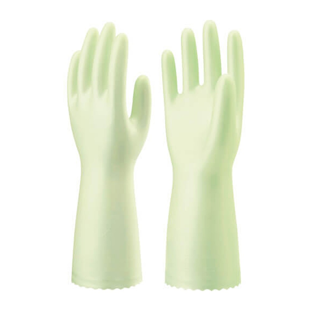 ถุงมือไนไตรล์ SHOWA GLOVES NHDS Nice Hand Smooth Touch สีเขียวมุก Size L