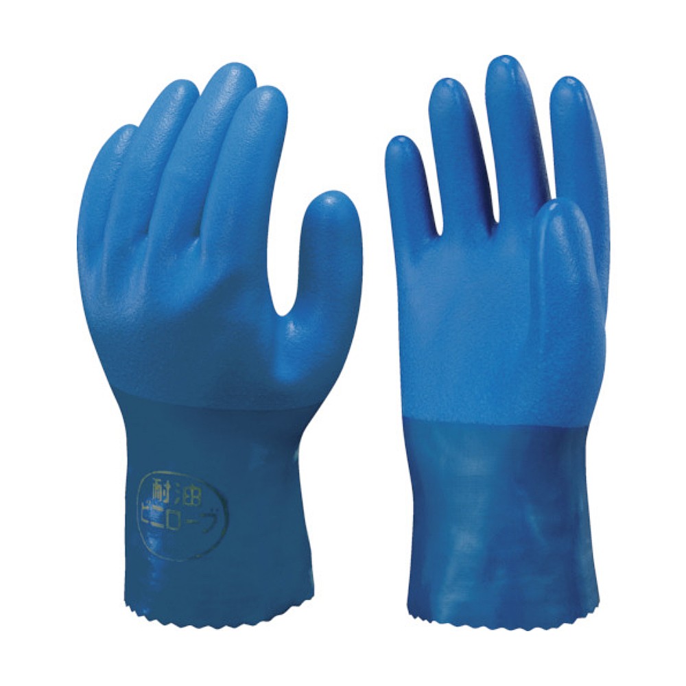 ถุงมือยาง SHOWA GLOVES NO650 PVC Gloves Oil Resistant Vinylove ไซส์ LL