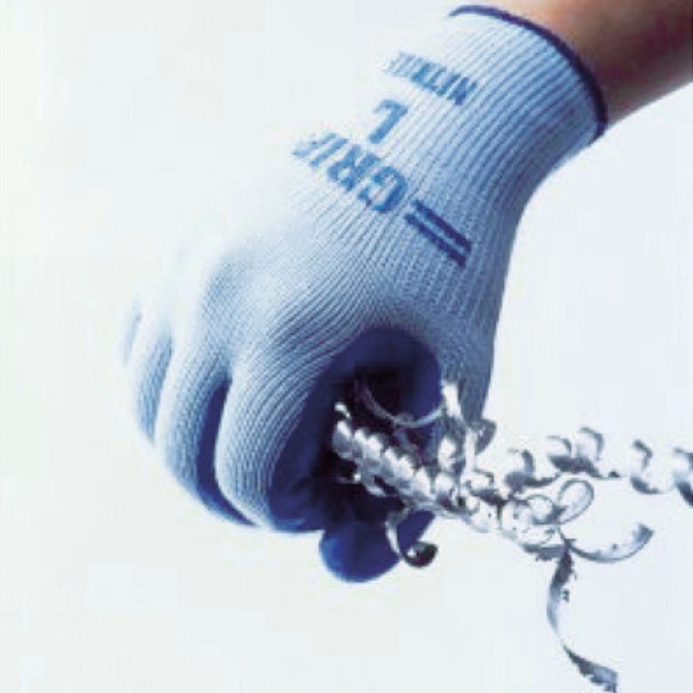 ถุงมือไนไตรล์ SHOWA GLOVES NO360 Nitrile Back-opened Gloves Strong Grip ไซส์ LL