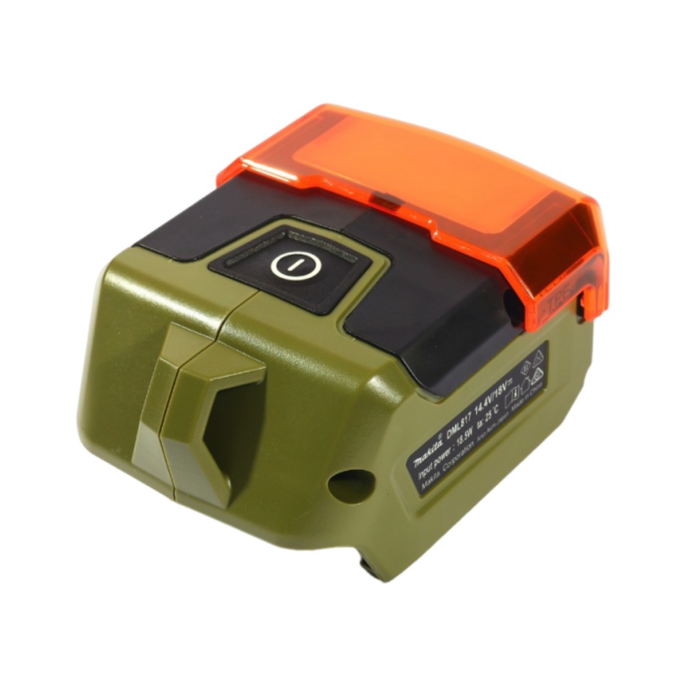 ไฟฉาย LED ไร้สาย MAKITA DML817O 18V LXT® สี Olive ความสว่างสูงสุด 300 ลูเมน (ตัวเปล่า)