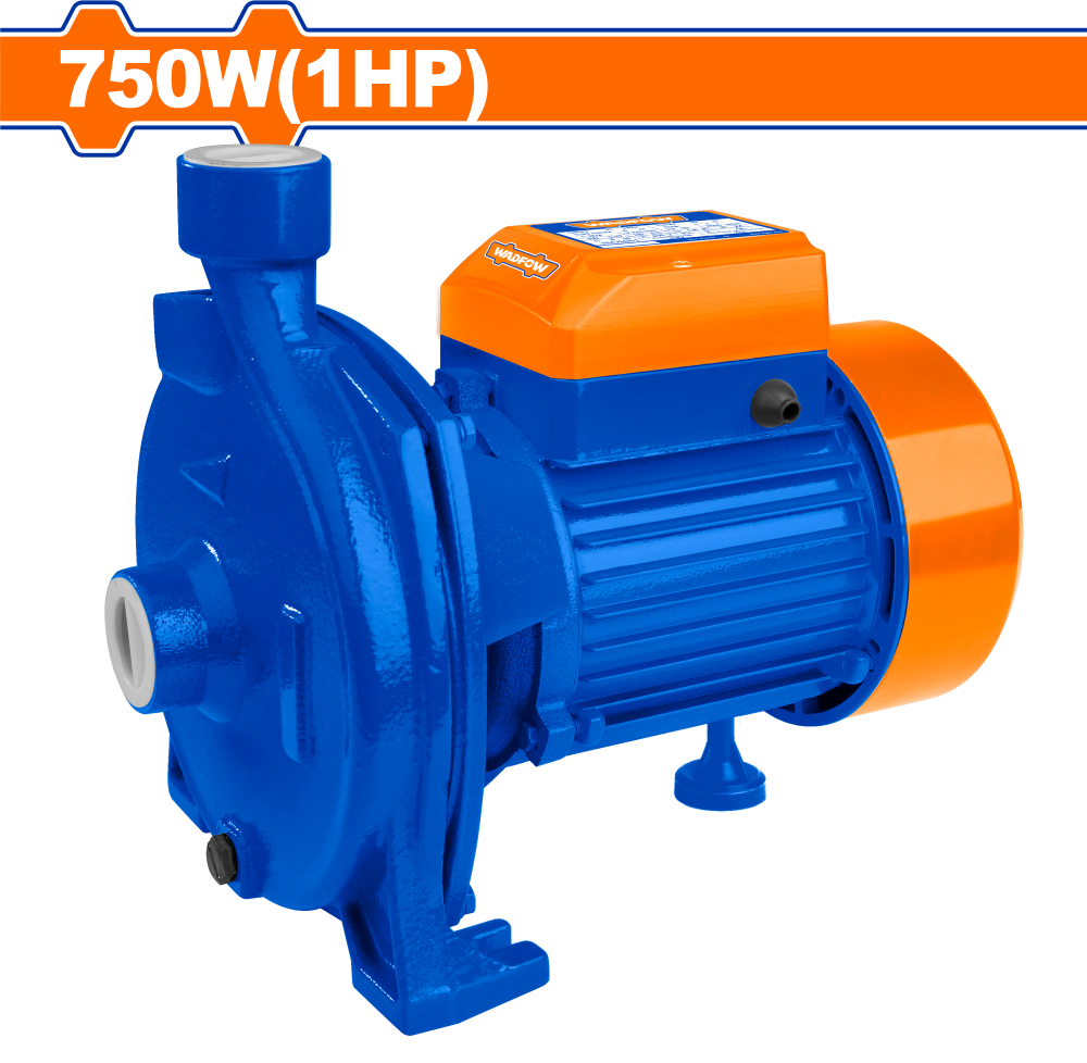 ปั๊มหอยโข่ง WADFOW WWPCA03 ขนาด 1 HP ขนาดท่อ 1x1 นิ้ว 750W