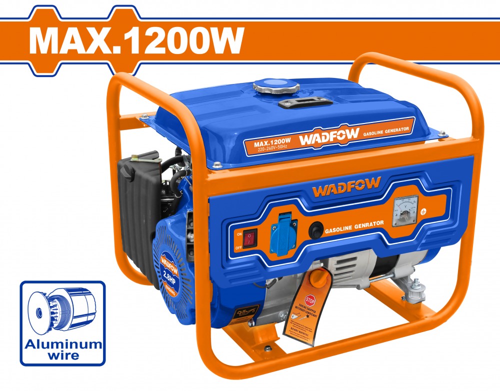 เครื่องปั่นไฟ เบนซิน WADFOW WGEAA02 กำลังไฟ 1.2 kW