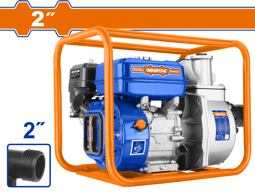 ปั๊มน้ำเครื่องยนต์เบนชิน WADFOW WGW1A31 ขนาด 2 นิ้ว 7.0 HP