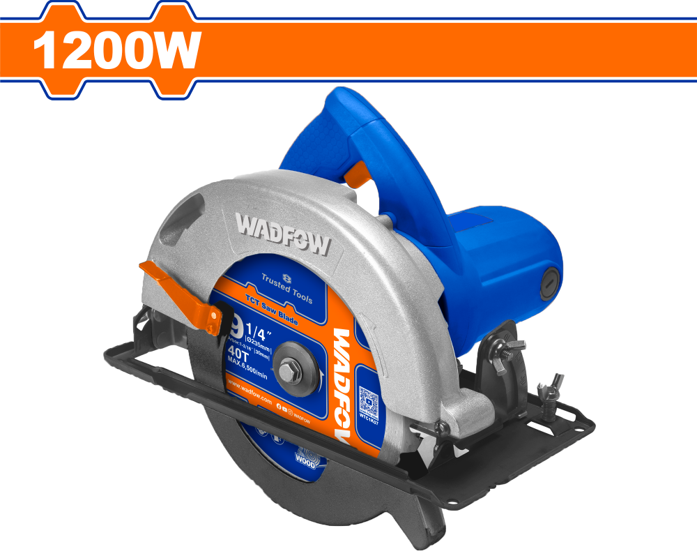 เลื่อยวงเดือน WADFOW WCW1512001 ขนาด 7 นิ้ว 1200W