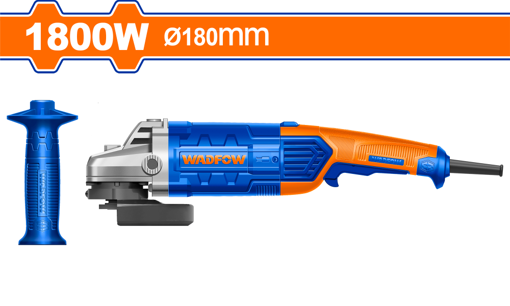 เครื่องเจียรไฟฟ้า WADFOW WAG851801 ขนาด 7 นิ้ว 1800W