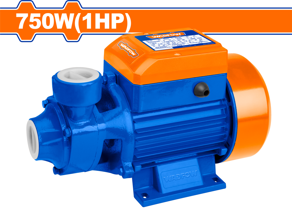 ปั๊มหอยโข่ง ใบพัดเฟือง WADFOW WWPVA03 ขนาด 1 HP ขนาดท่อ 1x1 นิ้ว 750W