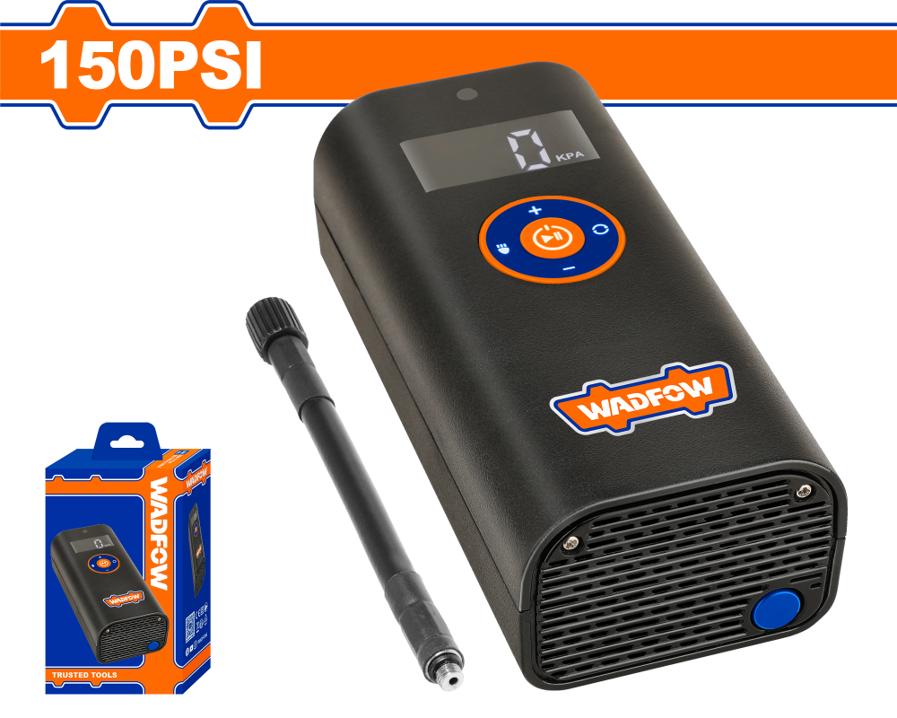 เครื่องเติมลมไร้สาย WADFOW WAAM572 แรงดันสูงสุด 150PSI