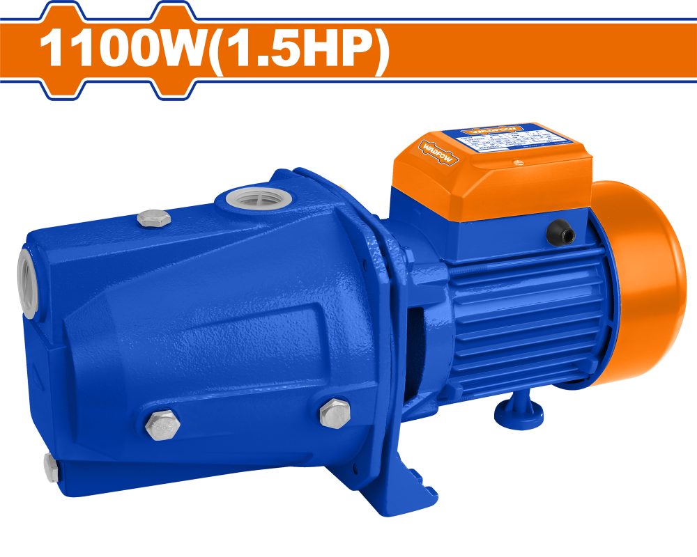 ปั๊มหอยโข่ง WADFOW WWPJA04 ขนาด 1.5 HP ขนาดท่อ 1x1 นิ้ว 1100W