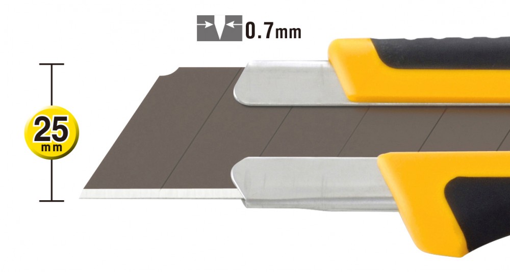 มีดคัตเตอร์ OLFA XH-AL X-Design Extra Heavy-Duty Utility Knife ขนาด 25 มม.