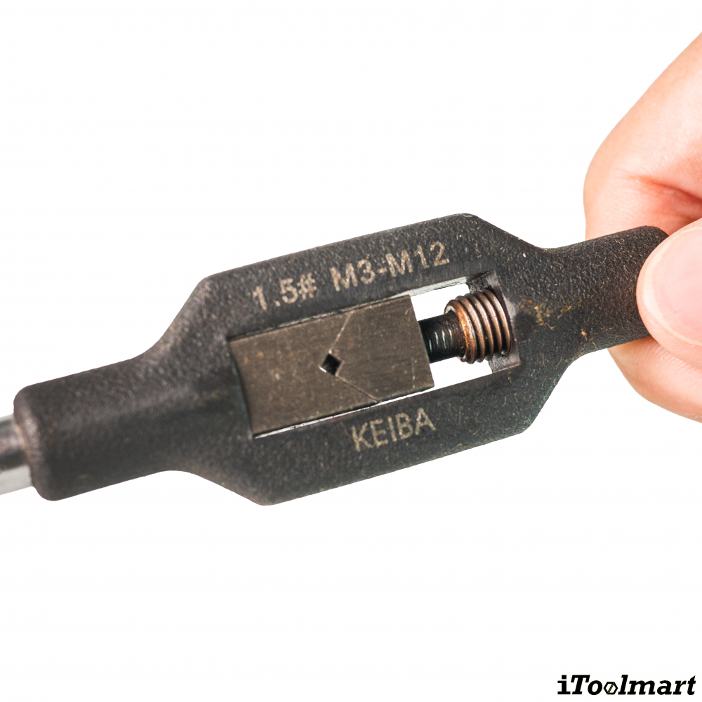 ด้ามต๊าปตัวผู้ KEIBA ขนาด No  1 5 M3   M12