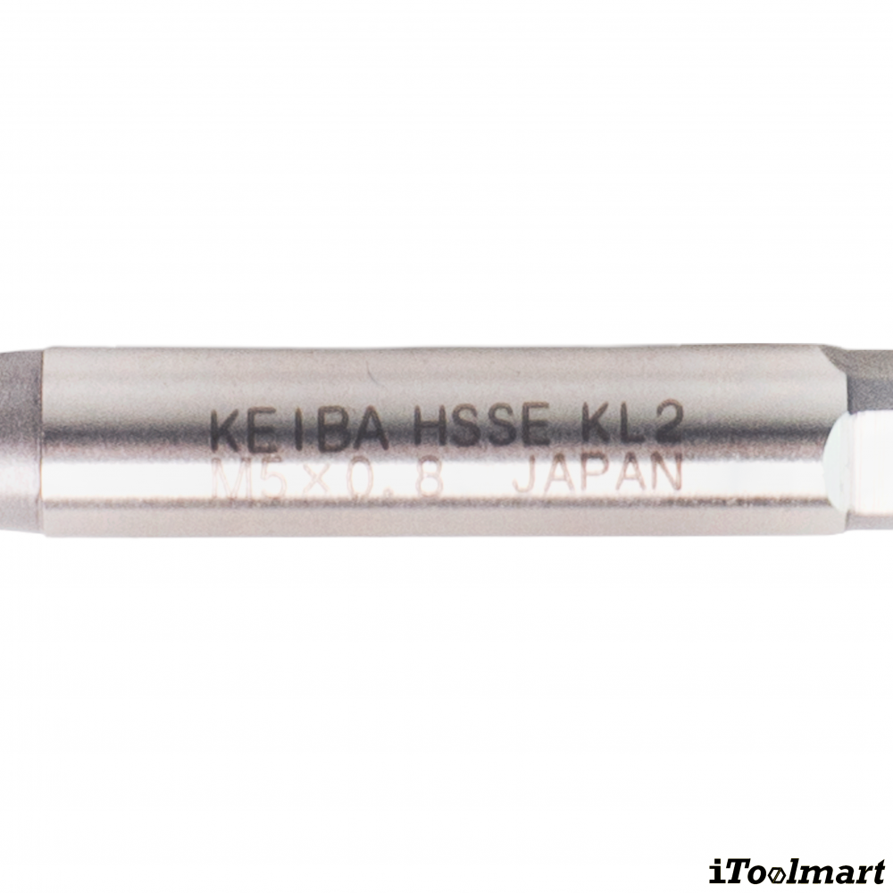 ดอกต๊าปเกลียว KEIBA SFT N   OX   สีขาว ขนาด 5 x 0 80 มม 