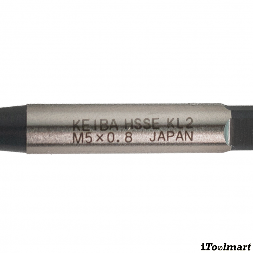ดอกต๊าปเกลียวทะลุ KEIBA POT N   OX   สีดำ ขนาด 5 x 0 80 มม 