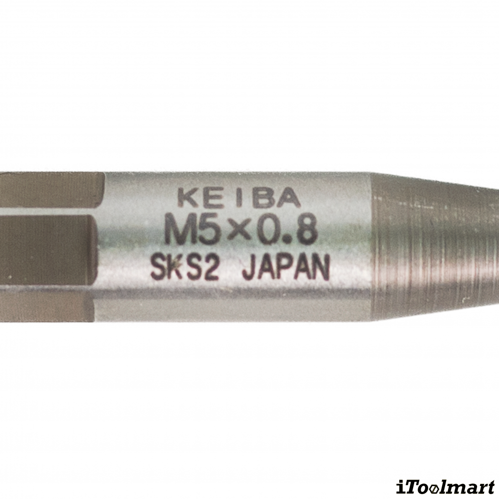 ดอกต๊าปเกลียว KEIBA ตัวผู้ แกน HEX ขนาด 5 x 0 8 มม 