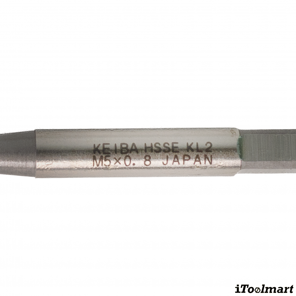 ดอกต๊าปเกลียวทะลุ KEIBA POT N   OX   สีขาว ขนาด 5 x 0 80  มม 