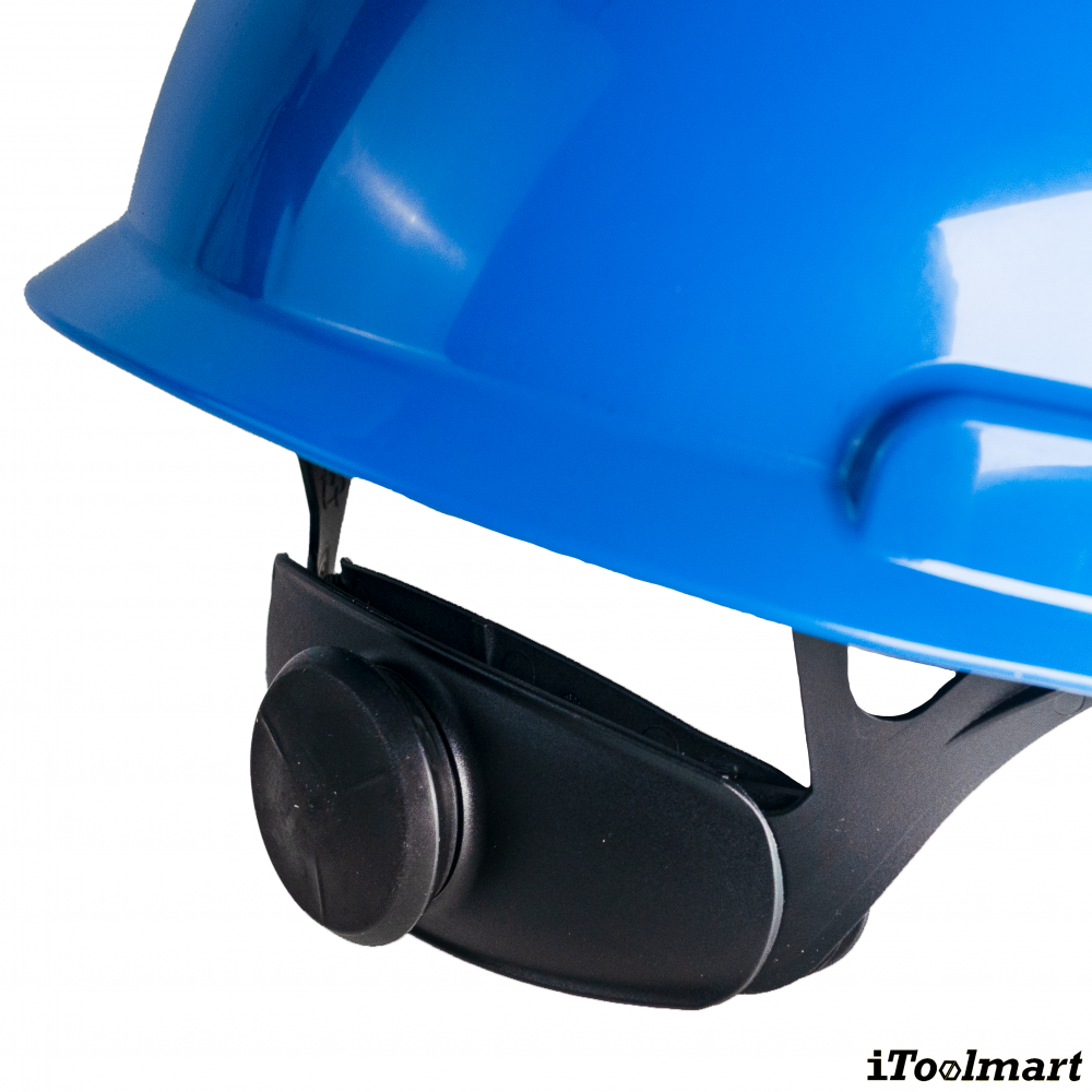 หมวกนิรภัย 3M H 703SFV UV แบบปรับหมุน สีฟ้ามีรูระบาย