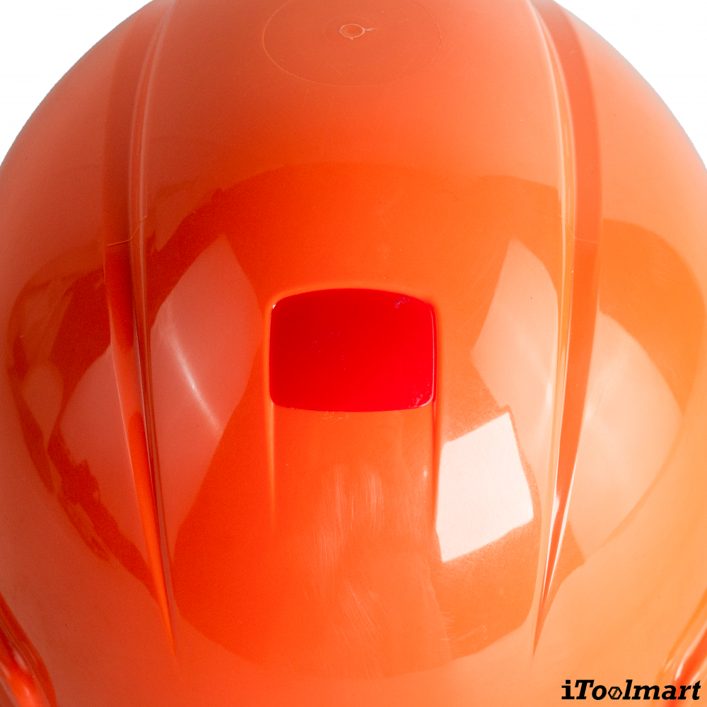 หมวกนิรภัย 3M H 706SFR UV แบบปรับหมุน สีส้ม