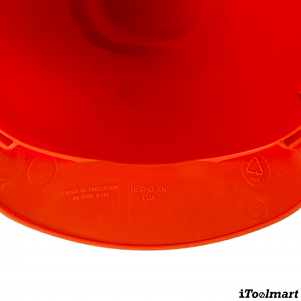 หมวกนิรภัย 3M H 706SFR UV แบบปรับหมุน สีส้ม