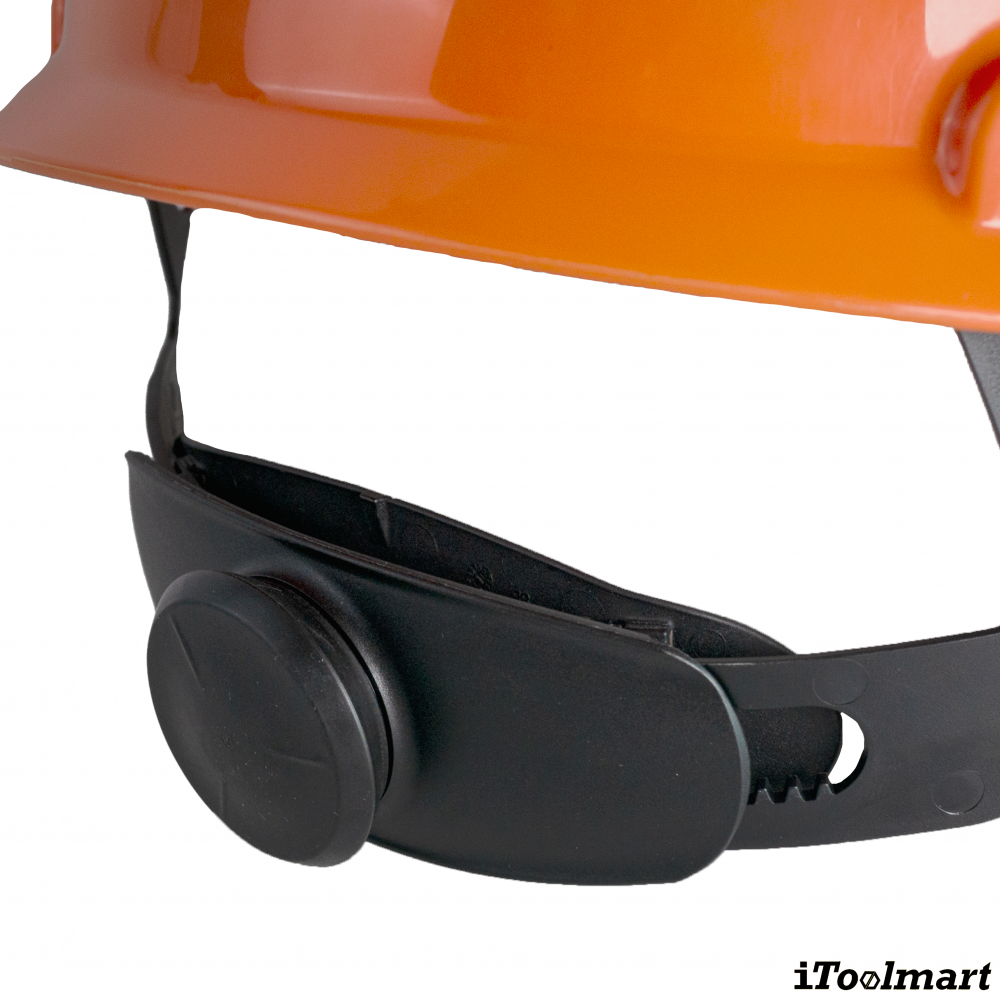 หมวกนิรภัย 3M H 706SFR UV แบบปรับหมุน สีส้ม