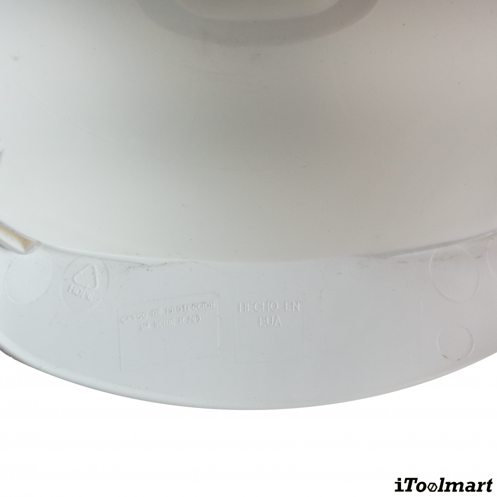 หมวกนิรภัย 3M™ H 701SFV แบบปรับหมุนระบายอากาศ  สีขาว  ไม่รวมสายรัดคาง  7100239984