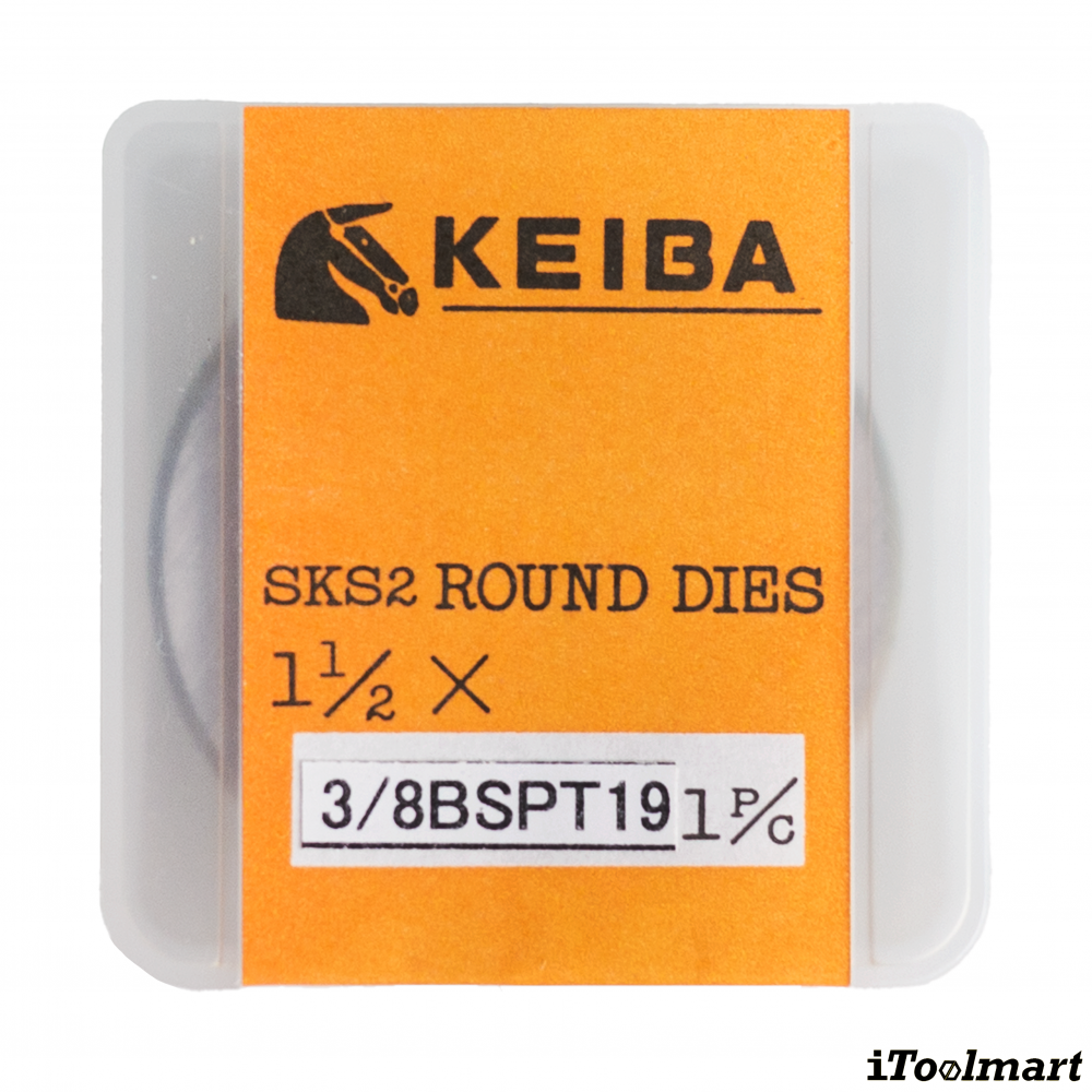 ลูกต๊าปกลม KEIBA BSPT เตเปอร์ ขนาด 3 8 นิ้ว