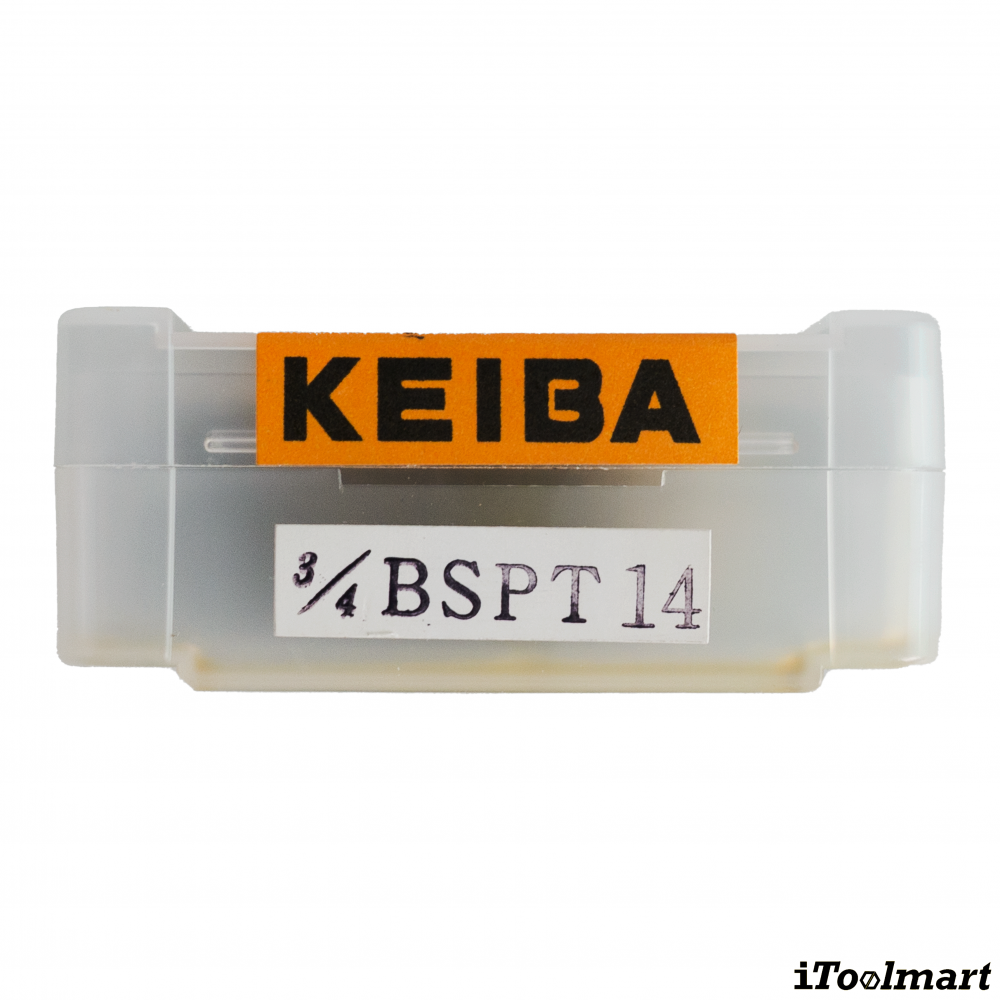 ลูกต๊าปกลม KEIBA BSPT เตเปอร์ ขนาด 3 4 นิ้ว