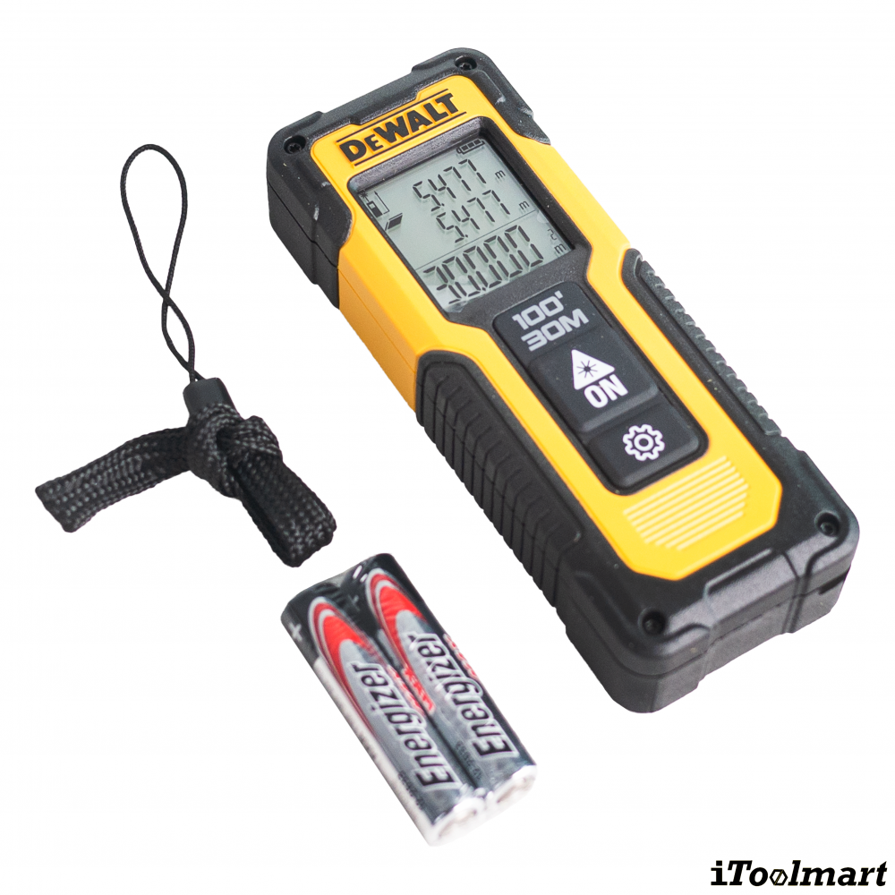 เลเซอร์วัดระยะ Dewalt DWHT77100 XJ ระยะการวัดสูงสุด 30 เมตร