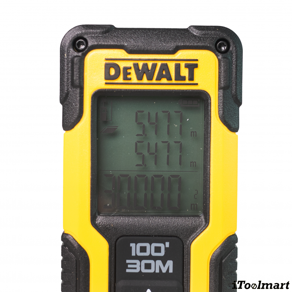เลเซอร์วัดระยะ Dewalt DWHT77100 XJ ระยะการวัดสูงสุด 30 เมตร