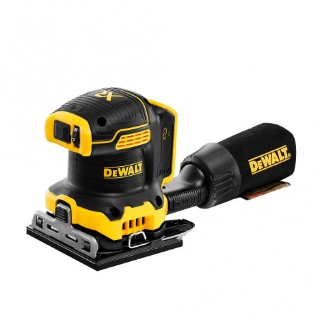 เครื่องขัดกระดาษทราย ไร้สาย DEWALT DCW200N XJ 20V Max ขนาด 1 4 แผ่น  ตัวเปล่า 