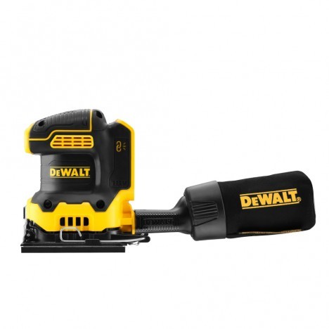 เครื่องขัดกระดาษทราย ไร้สาย DEWALT DCW200N XJ 20V Max ขนาด 1 4 แผ่น  ตัวเปล่า 