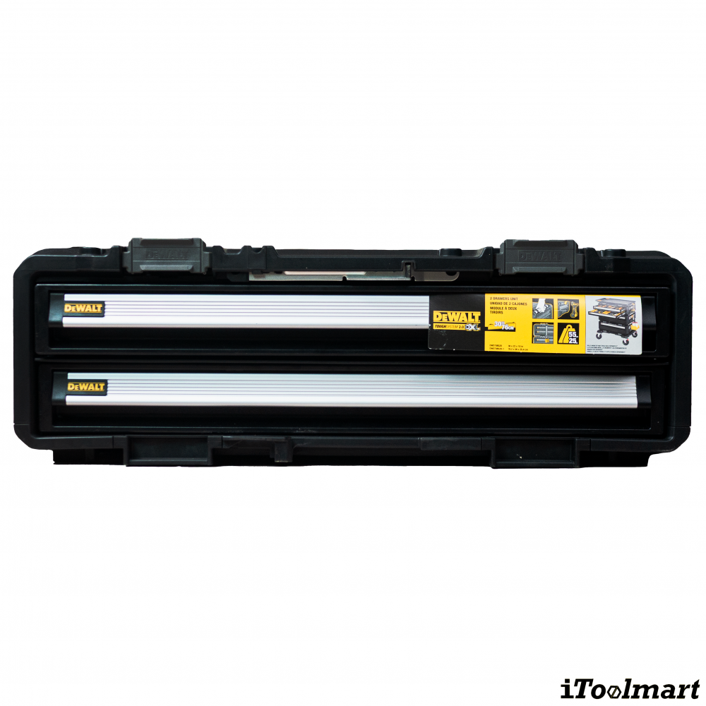 กล่องเครื่องมือช่างลิ้นชัก 2 ชั้น DEWALT DWST08520 1 TOUGHSYSTEM 2 0