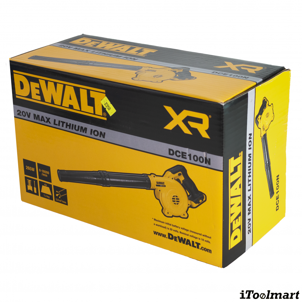 เครื่องเป่าลมไร้สาย 18V  DEWALT DCE100N  ตัวเปล่า 