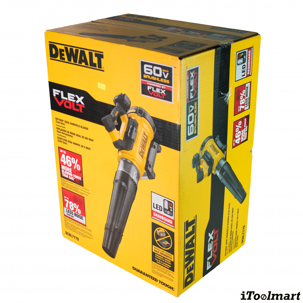 เครื่องเป่าลมไร้สาย DEWALT DCBL777B 54V   ตัวเปล่า 