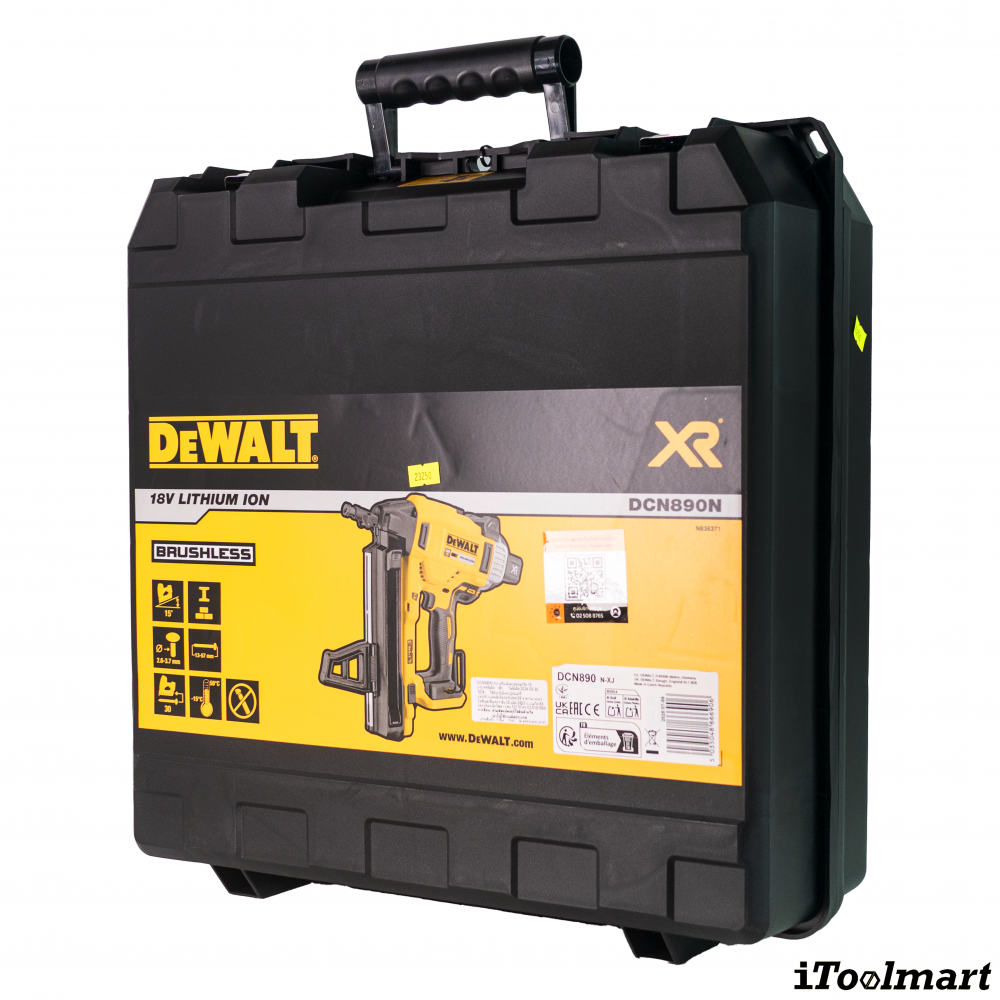 เครื่องยิงตะปูคอนกรีต ไร้สาย DEWALT DCN890 18V XR Li Ion  ตัวเปล่า 