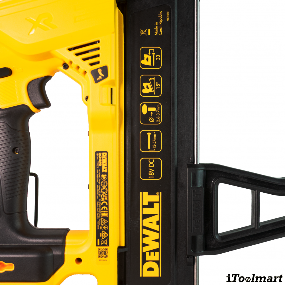 เครื่องยิงตะปูคอนกรีต ไร้สาย DEWALT DCN890 18V XR Li Ion  ตัวเปล่า 