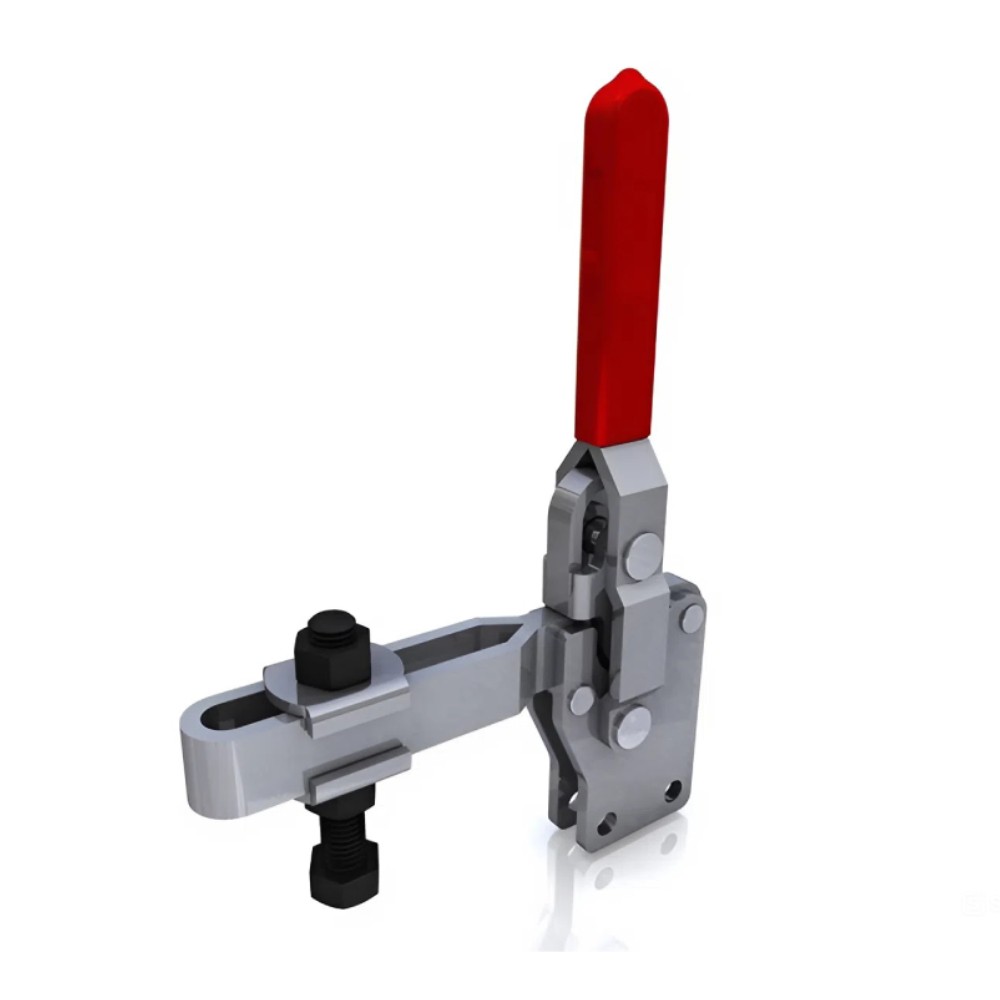แคลมป์จับชิ้นงาน HOLKEN 10248 Vertical toggle clamp U BAR ฐานตรง แรงยึด 450 kg