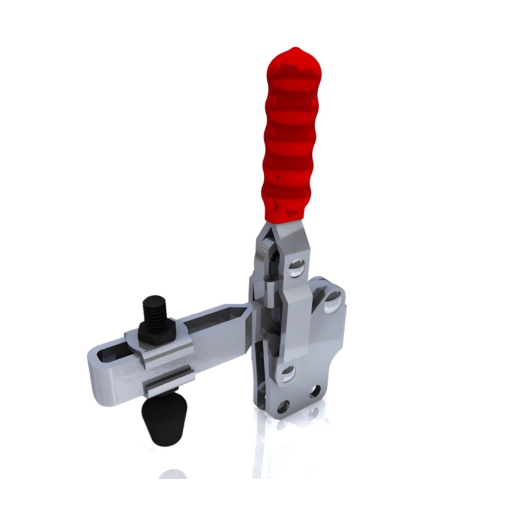 แคลมป์จับชิ้นงาน HOLKEN 12135 Vertical toggle clamp U BAR แขนสั้น แรงยึด 227 kg