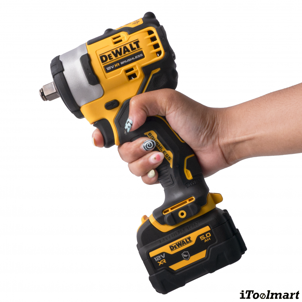 ชุดบล็อกกระแทกไร้สาย DEWALT DCF901P1G QW 12V  ขนาด 1 2 นิ้ว BL มอเตอร์ ชุดบล็อกกระแทกไร้สาย DEWALT DCF901P1G QW 12V  ขนาด 1 2 นิ้ว BL มอเตอร์